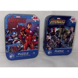 Cardinal Industries Puzzle Lot- Avengers And Avengers Infinity War New